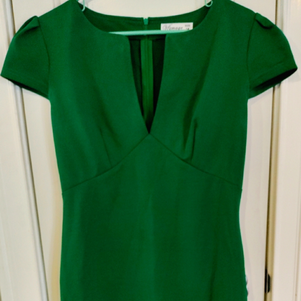 Vfemage Green dress